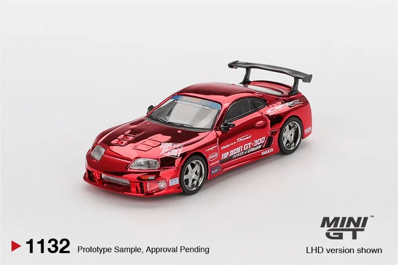 *PreSale* MINI GT 1:64 Supra (A80) Литая под давлением модель автомобиля Top Secret GT-300 Top Secret Red 
*PreSale* MINI GT 1:64 Supra (A80) Литая под давлением модель автомобиля Top Secret GT-300 Top Secret Red