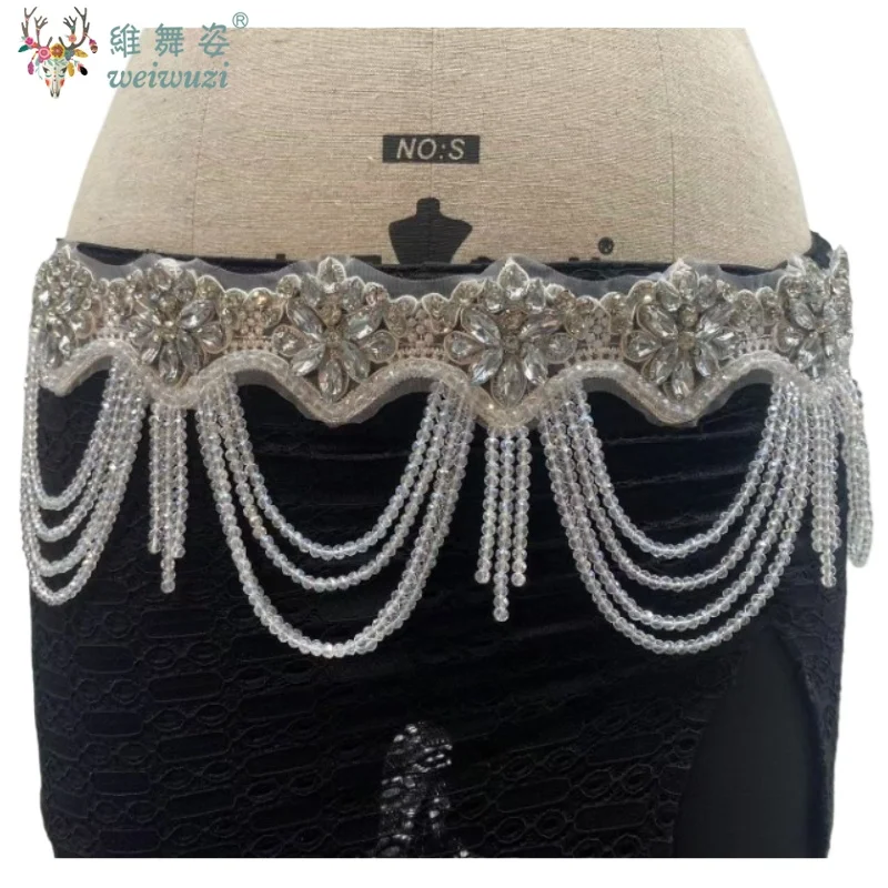 Belly Dance Accessories for Women Performance Professional Belt AB Stones Competiton Accessory Manual Beaded Tassel Dance Belt
Belly Dance Accessories for Women Performance Professional Belt AB Stones Competiton Accessory Manual Beaded Tassel Dance Belt