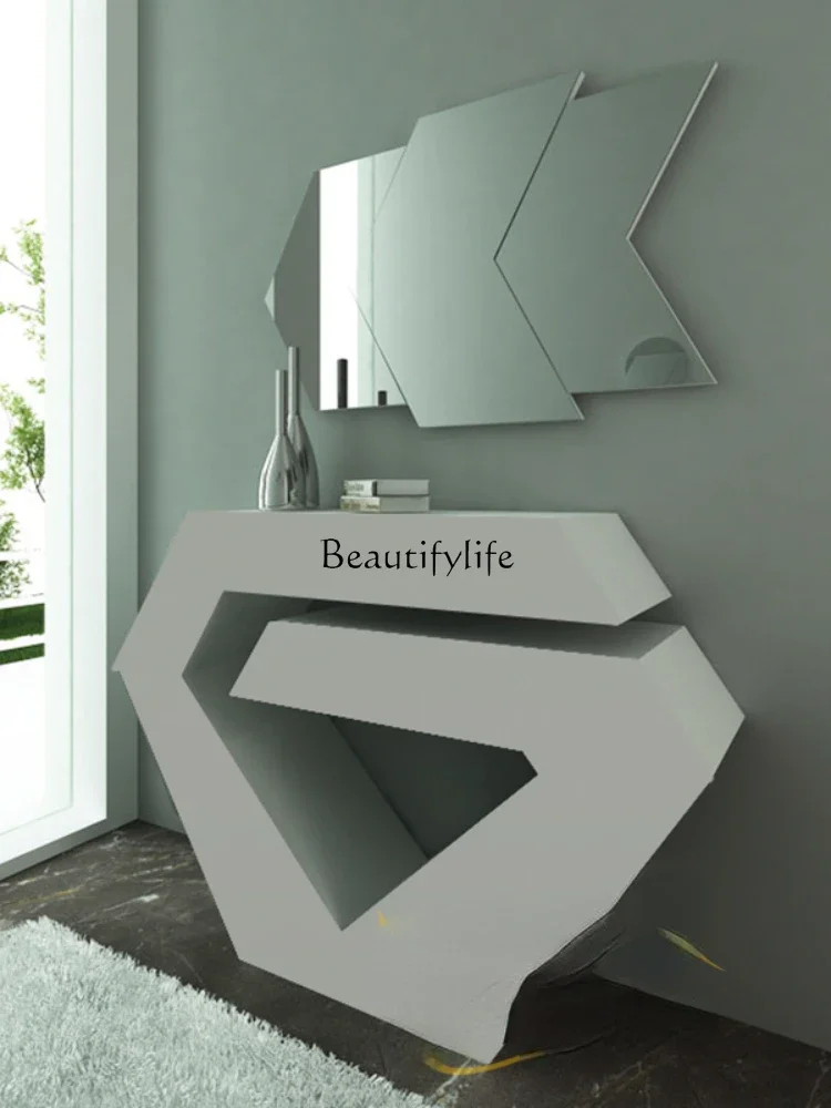 Minimalist entrance table light luxury simple modern decorative cabinet personalized partition case
Minimalist entrance table light luxury simple modern decorative cabinet personalized partition case