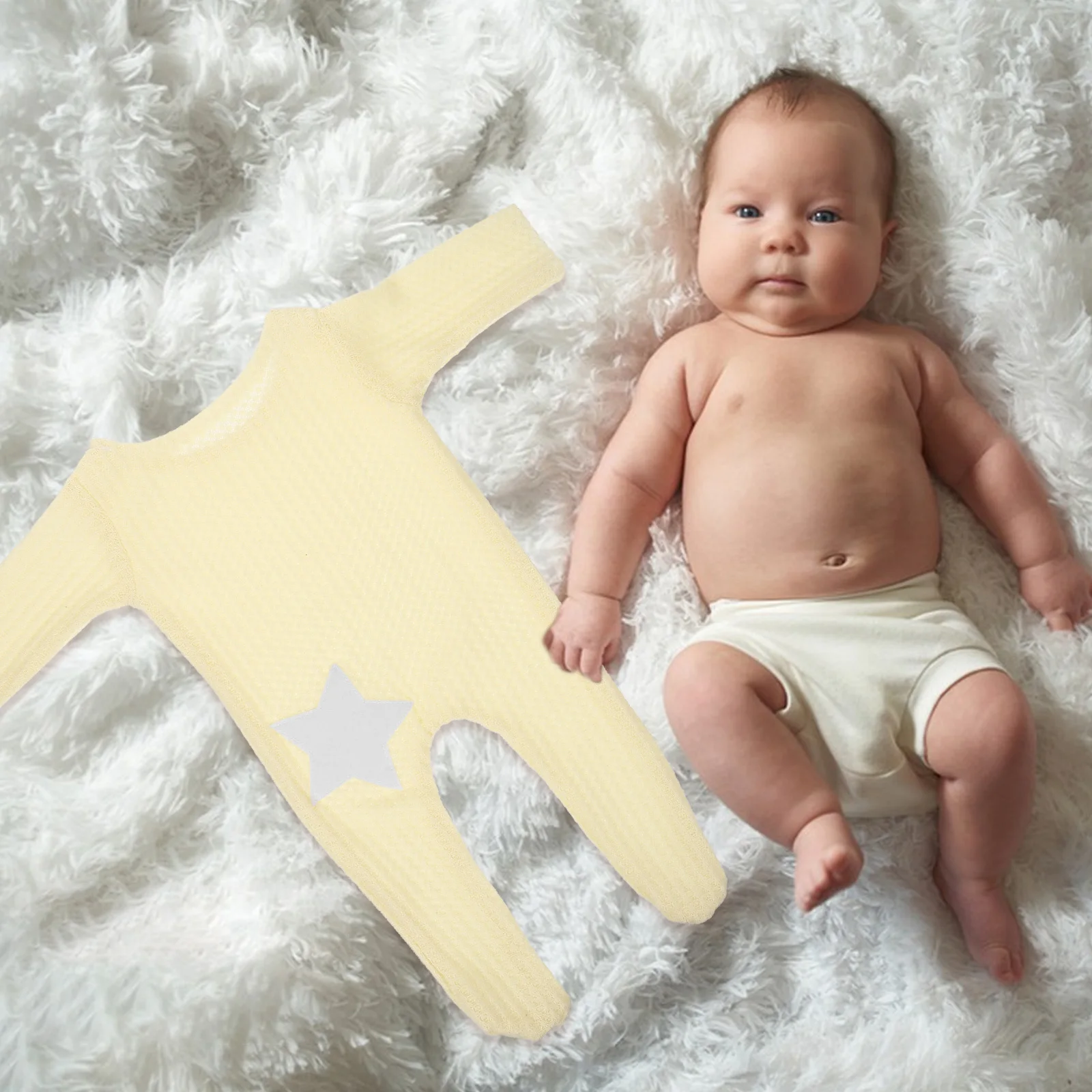 1 set Newborn Photography Props Stars Moon Jumpsuits Knitted Onesie Hat Set Baby Outfits For Studio Photo Shoots
1 set Newborn Photography Props Stars Moon Jumpsuits Knitted Onesie Hat Set Baby Outfits For Studio Photo Shoots