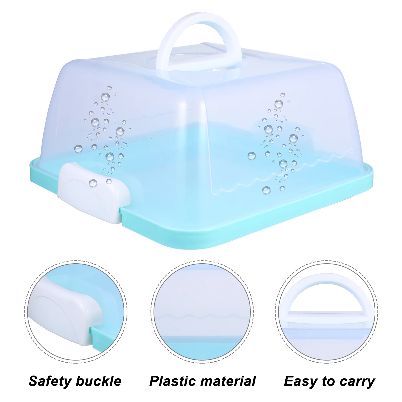 Portable Cake Box Baking Dish with Lid Packaging Boxes Cupcake Carrier Container Birthday Organizer Plastic Travel
Portable Cake Box Baking Dish with Lid Packaging Boxes Cupcake Carrier Container Birthday Organizer Plastic Travel