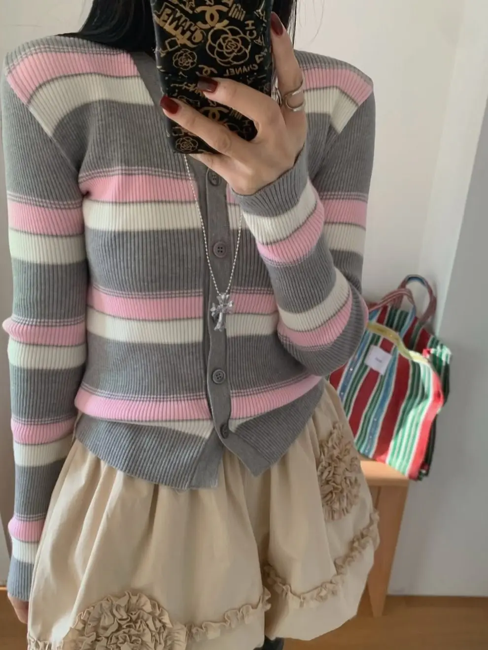 Gentle Color Blo Knitted Cardigan Women's Long Sve V-Ne Button up Breathable Polyester Spring Faion Soft Sle
Gentle Color Blo Knitted Cardigan Women's Long Sve V-Ne Button up Breathable Polyester Spring Faion Soft Sle