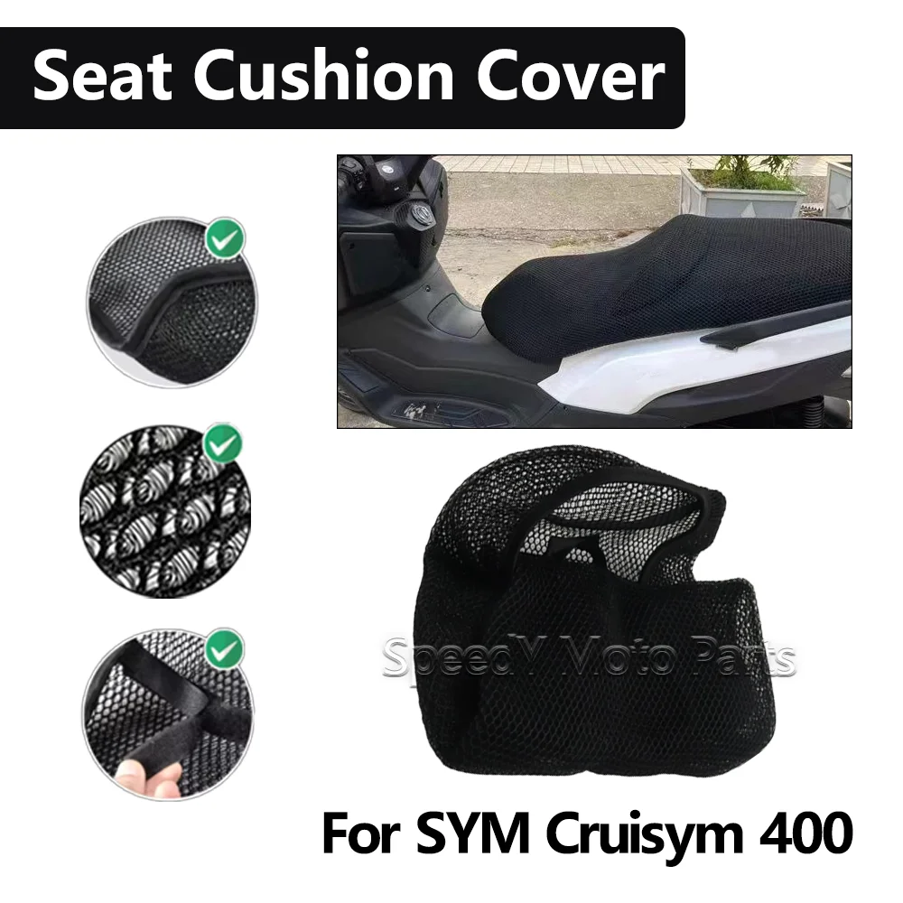 Чехол на сиденье мотоцикла SYM Cruisym400 Cruisym 400, 3D эластичный, дышащий, термостойкий, противоскользящий защитный чехол
Чехол на сиденье мотоцикла SYM Cruisym400 Cruisym 400, 3D эластичный, дышащий, термостойкий, противоскользящий защитный чехол