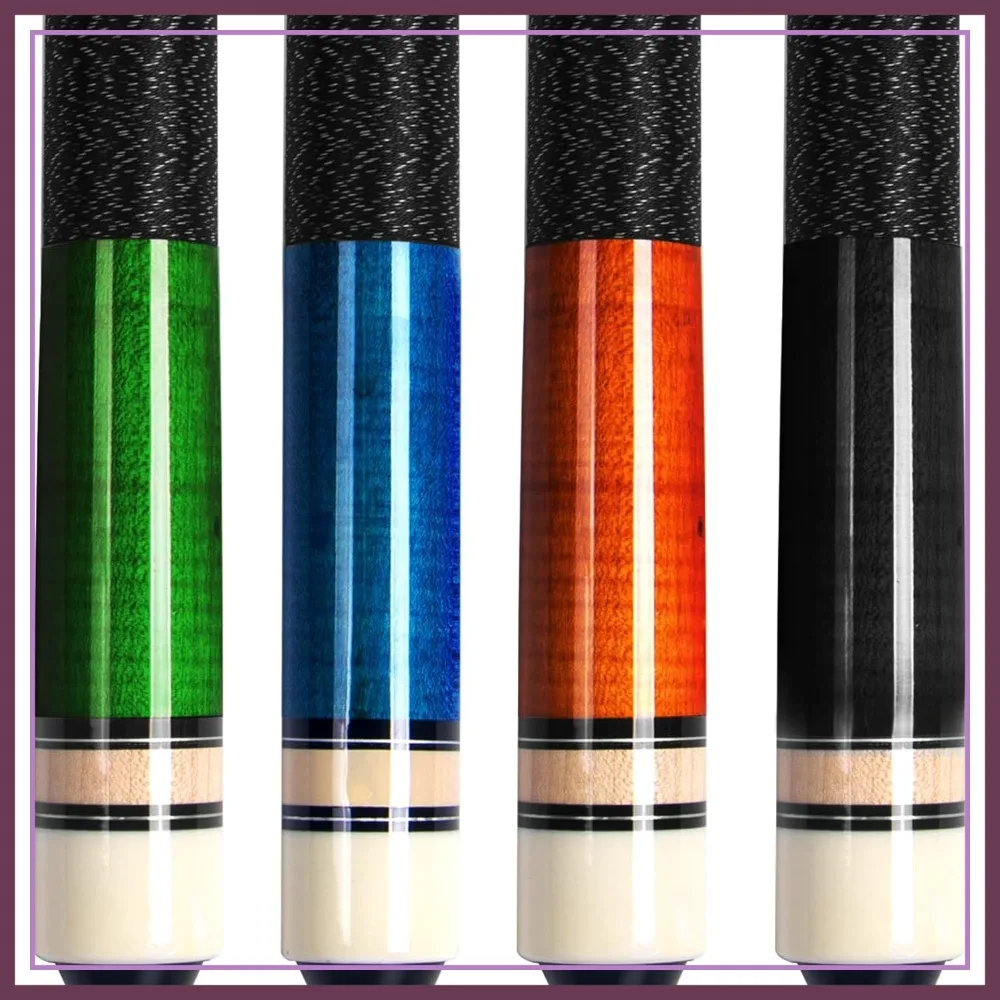 58" Canadian Maple Wood Pool Cue Stick for Professional Billiard Players, 18-21 oz
58" Canadian Maple Wood Pool Cue Stick for Professional Billiard Players, 18-21 oz