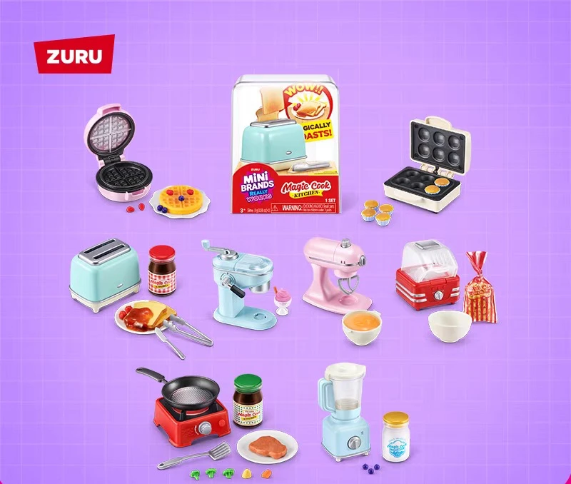 ZURU Fingertip Collector's Magic Kitchenware Set for Kids To Play Home and Cook DIY Toys
ZURU Fingertip Collector's Magic Kitchenware Set for Kids To Play Home and Cook DIY Toys