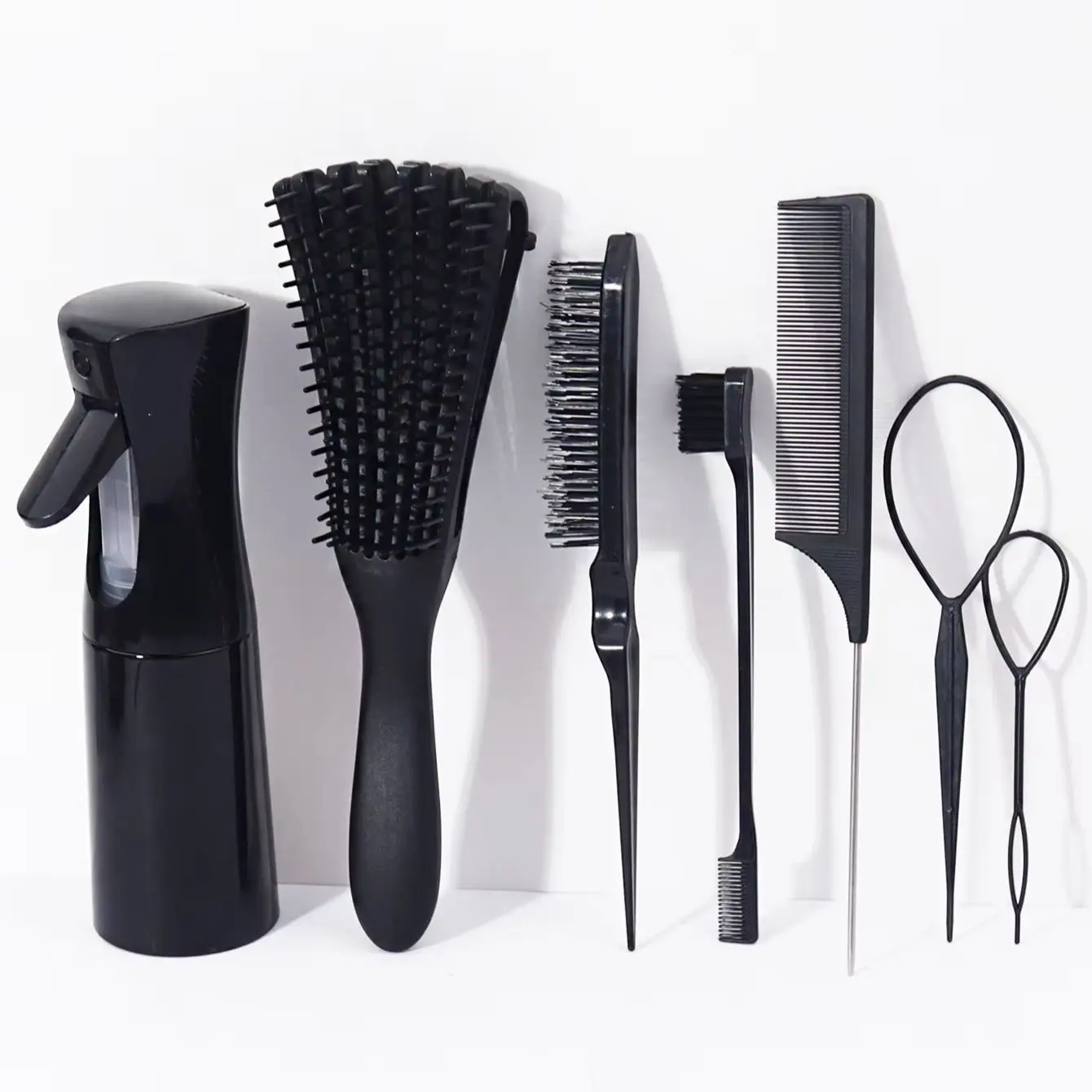 7pcs hair styling suit,with spray bottles,various hair brushes and hair knitting tools Special for real hair wigs
7pcs hair styling suit,with spray bottles,various hair brushes and hair knitting tools Special for real hair wigs