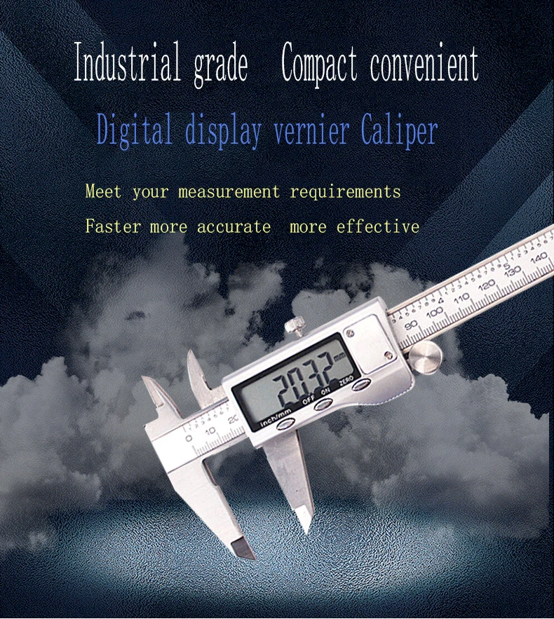 1pcs 0-150mm 4CR13 Stainless Steel Vernier Metal Meter Head Caliper Industrial Grade High Precision Scale Display Measuring Tool
1pcs 0-150mm 4CR13 Stainless Steel Vernier Metal Meter Head Caliper Industrial Grade High Precision Scale Display Measuring Tool