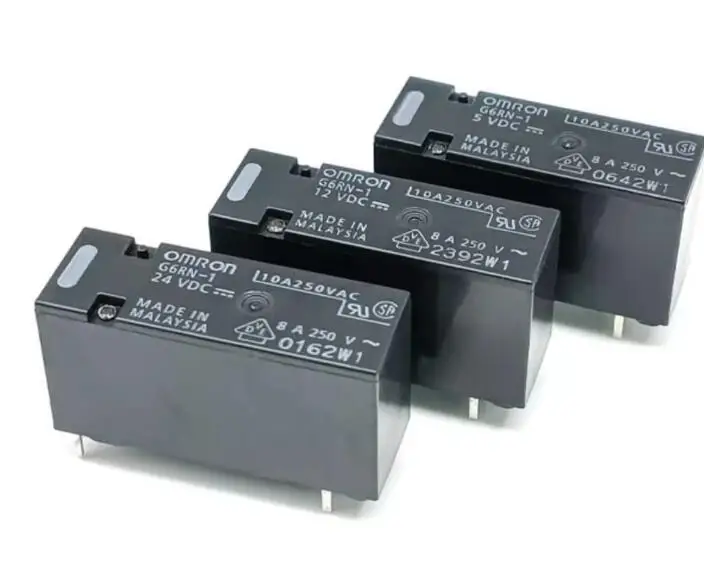 (5 шт.) Оригинальное силовое реле G6RN-1-5VDC G6RN-1-12VDC G6RN-1-24VDC DC5V DC12V DC24V 8A 5-контактный 10*28,5 мм G6RN-1
(5 шт.) Оригинальное силовое реле G6RN-1-5VDC G6RN-1-12VDC G6RN-1-24VDC DC5V DC12V DC24V 8A 5-контактный 10*28,5 мм G6RN-1