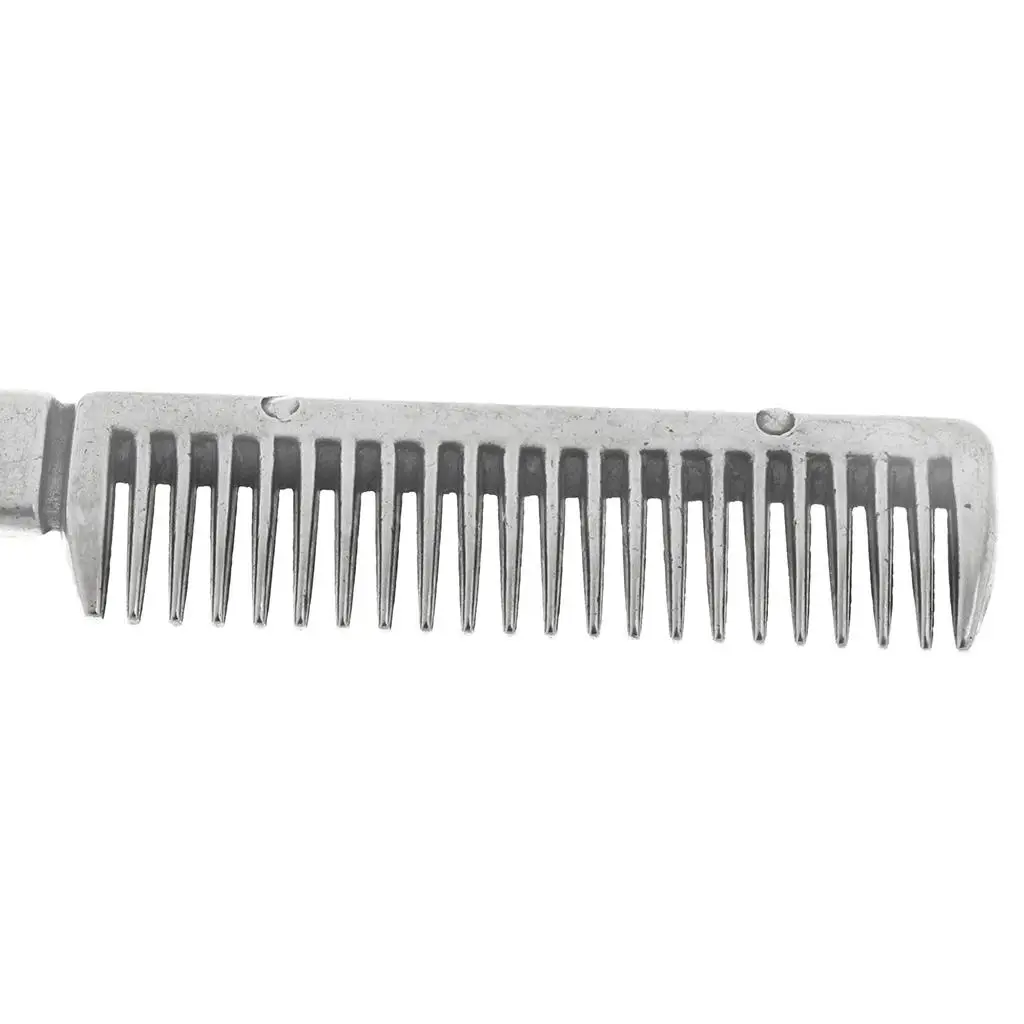 Durable Stainless Steel Horse Grooming Comb Polished Accessory for Cleaning Brushes for Horses Grooming Kit Horse Trimming Tools
Durable Stainless Steel Horse Grooming Comb Polished Accessory for Cleaning Brushes for Horses Grooming Kit Horse Trimming Tools