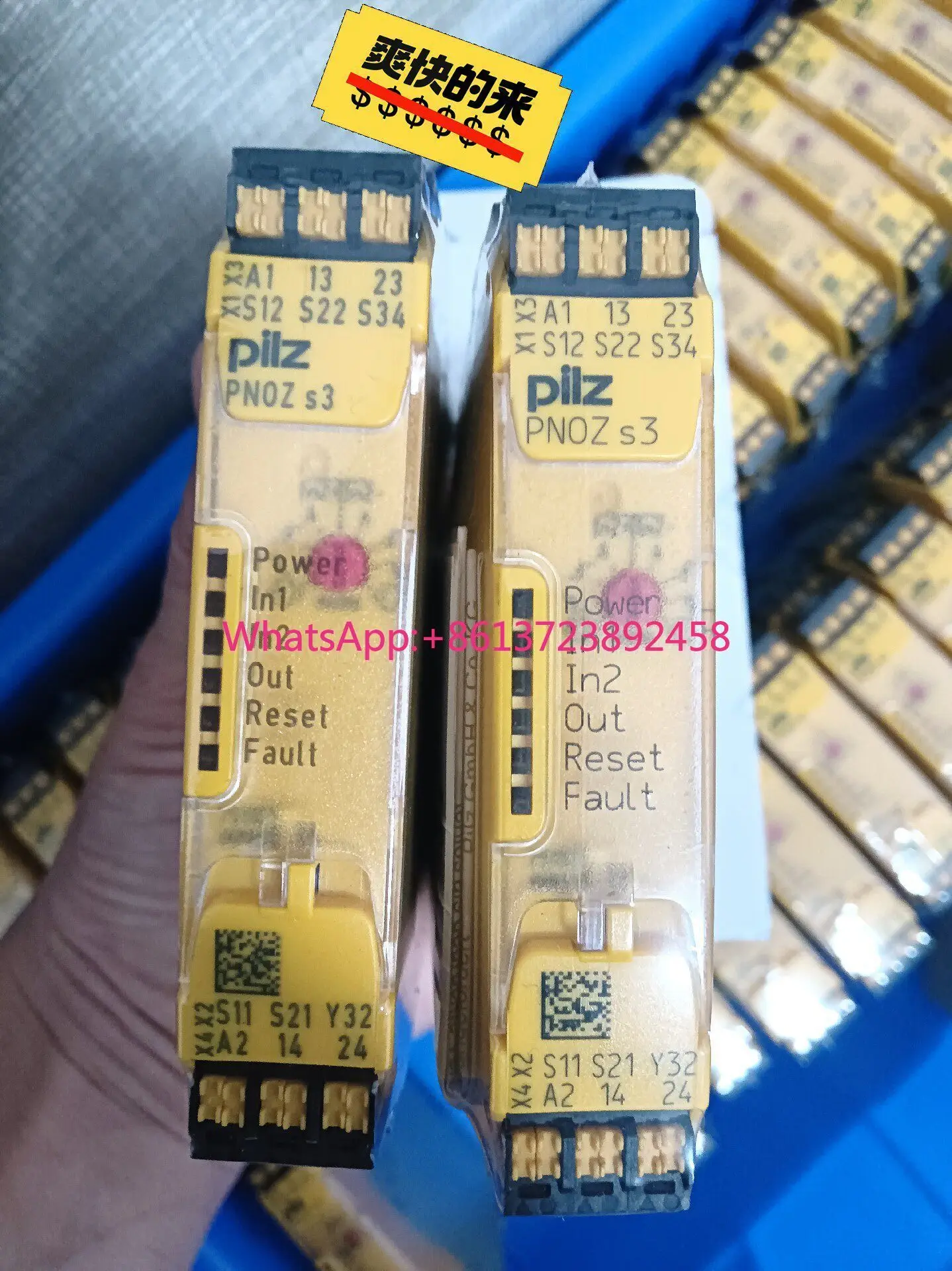Pilz S3 c 751103 safety relay Germany original in stock
Pilz S3 c 751103 safety relay Germany original in stock