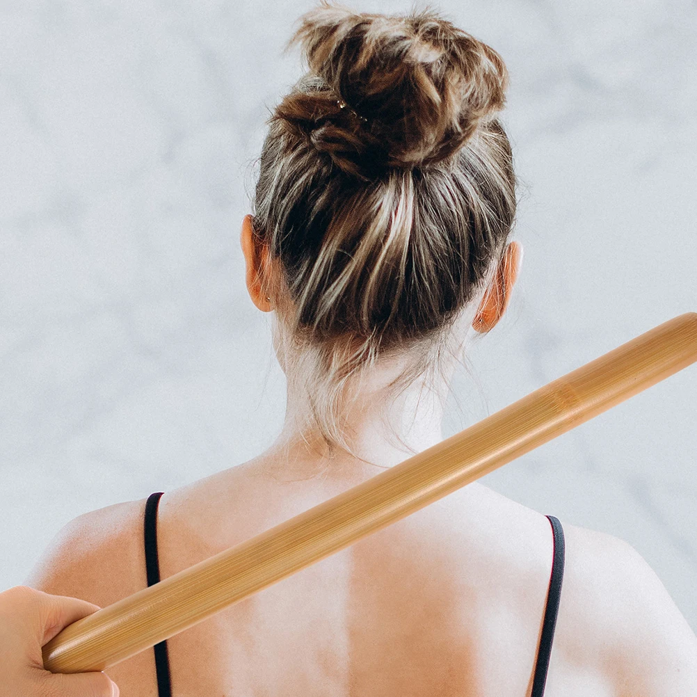 Bamboo Massage Stick 42cm 15mm Facial Massager Tool Roller Shoulder Neck Pain Relief Muscle Scraping Manual
Bamboo Massage Stick 42cm 15mm Facial Massager Tool Roller Shoulder Neck Pain Relief Muscle Scraping Manual