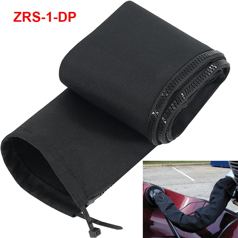 48-Inch Long Black Zippered Rigging Sleeve with Zipper, ZRS-1-DP Casing for Protection Trolling Motor Cable
48-Inch Long Black Zippered Rigging Sleeve with Zipper, ZRS-1-DP Casing for Protection Trolling Motor Cable