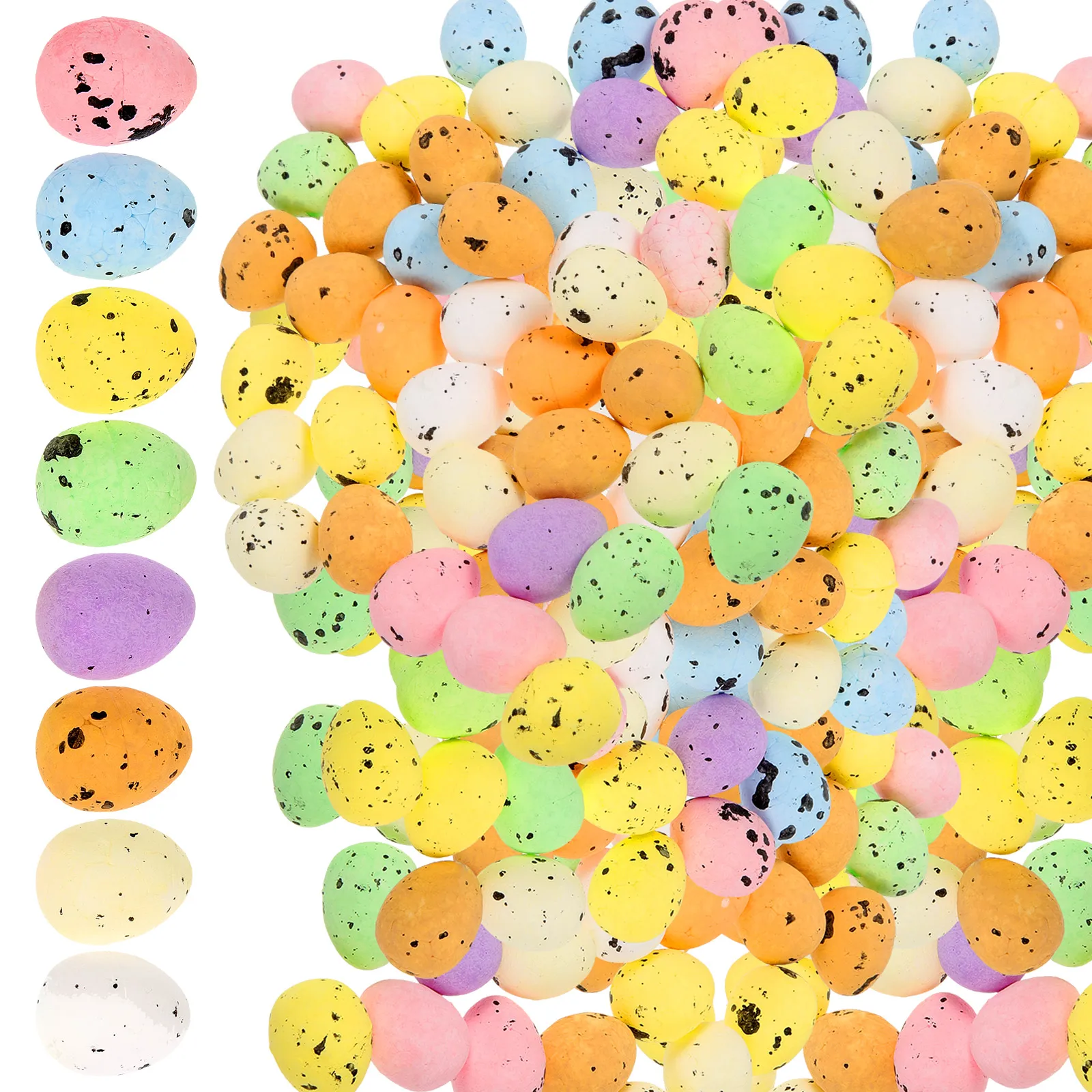 200pcs Eggs Decorative Foam Home Decor Clearance Easter naments for Home Garden Decorative Easter Eggs Spring Decorations
200pcs Eggs Decorative Foam Home Decor Clearance Easter naments for Home Garden Decorative Easter Eggs Spring Decorations