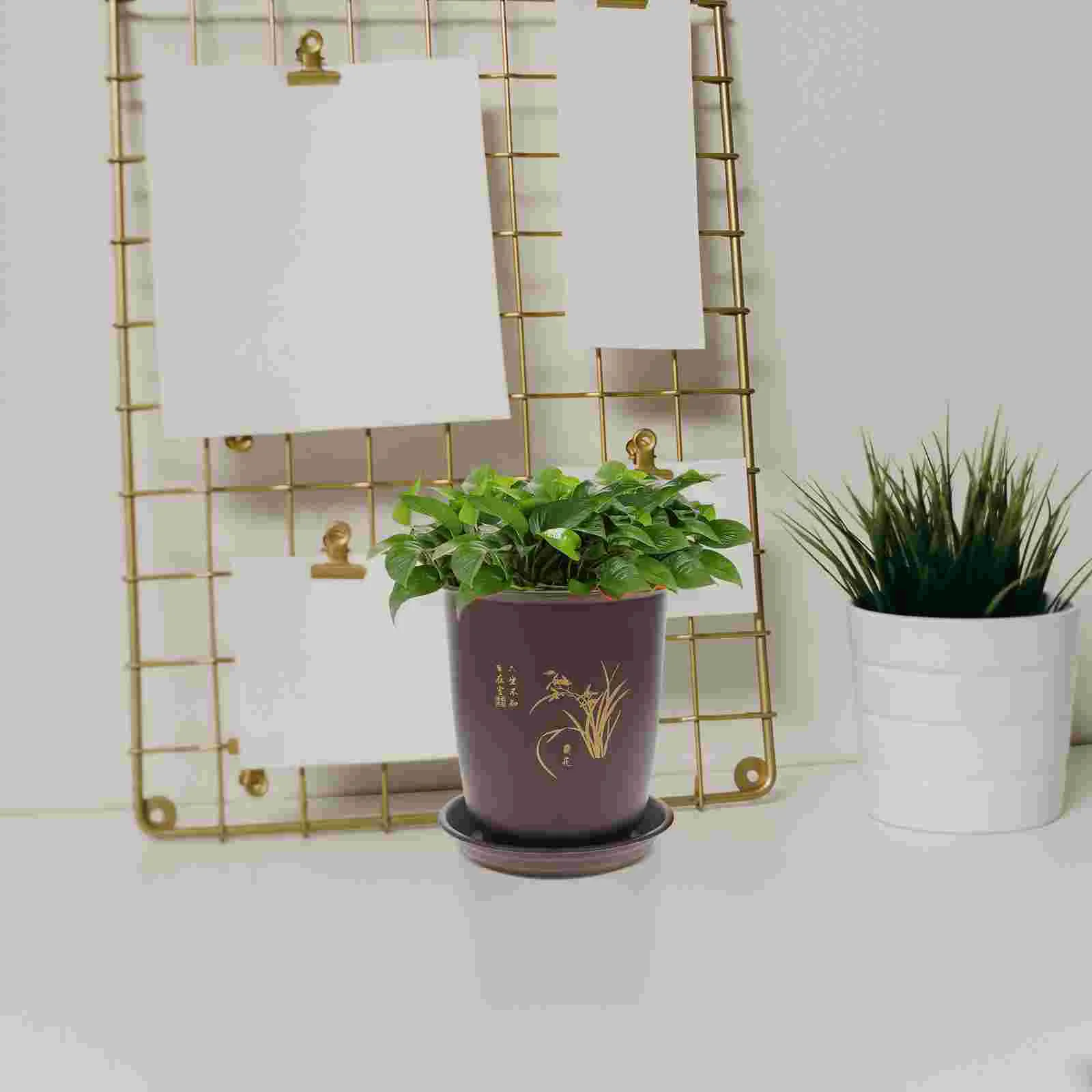 2 Sets Flowerpot Orchid Glasses for Plants Large Pots Container Orchids Transparent Nursery Breathable Plastic Planters Round
2 Sets Flowerpot Orchid Glasses for Plants Large Pots Container Orchids Transparent Nursery Breathable Plastic Planters Round