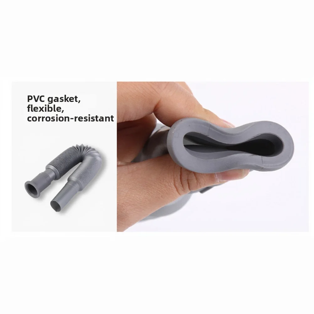 2 шт. гибких сливных труб для раковины, умывальника, душа, для кухонной канализации, удлинитель для слива раковины
2 шт. гибких сливных труб для раковины, умывальника, душа, для кухонной канализации, удлинитель для слива раковины