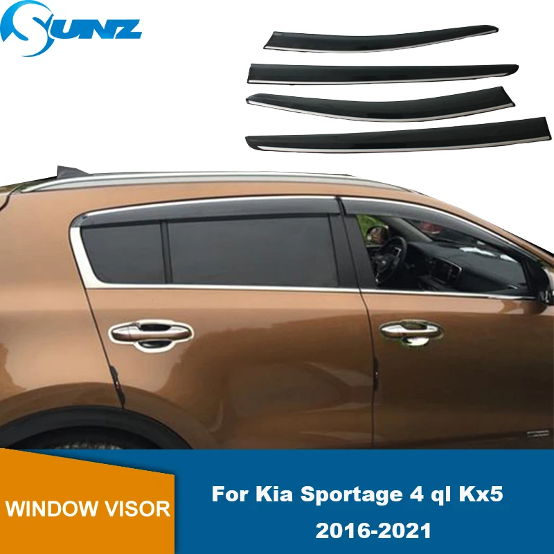 Window Visor For Kia Sportage 4 ql Kx5 Sportage-R 2016 2017 2018 2019 2020 2021 Car Window Deflector Sun Guard Rain Vent Cover
Window Visor For Kia Sportage 4 ql Kx5 Sportage-R 2016 2017 2018 2019 2020 2021 Car Window Deflector Sun Guard Rain Vent Cover