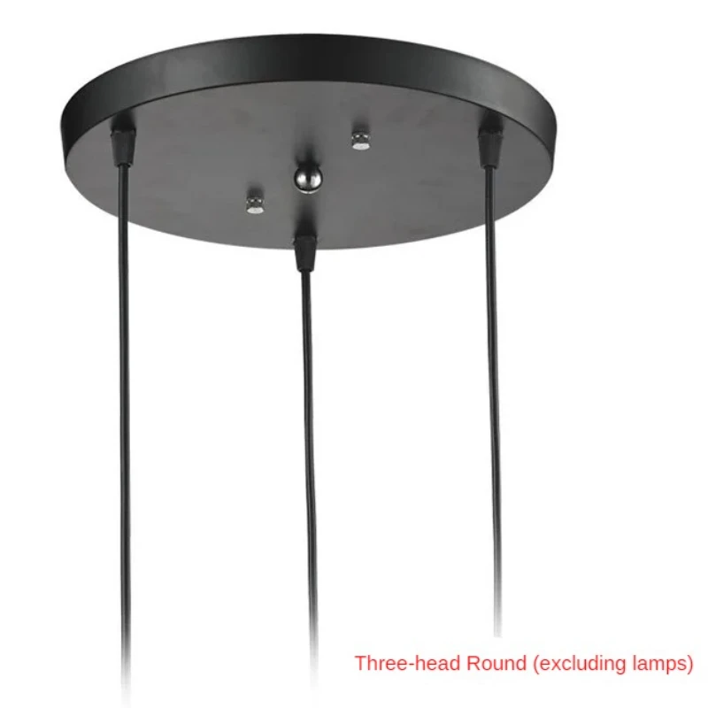 30CM 50CM 3 Head Pendant Lamp Cup Long Square Circular Painted Iron Chassis Porous Combination Ceiling Light Suction Plate Base
30CM 50CM 3 Head Pendant Lamp Cup Long Square Circular Painted Iron Chassis Porous Combination Ceiling Light Suction Plate Base