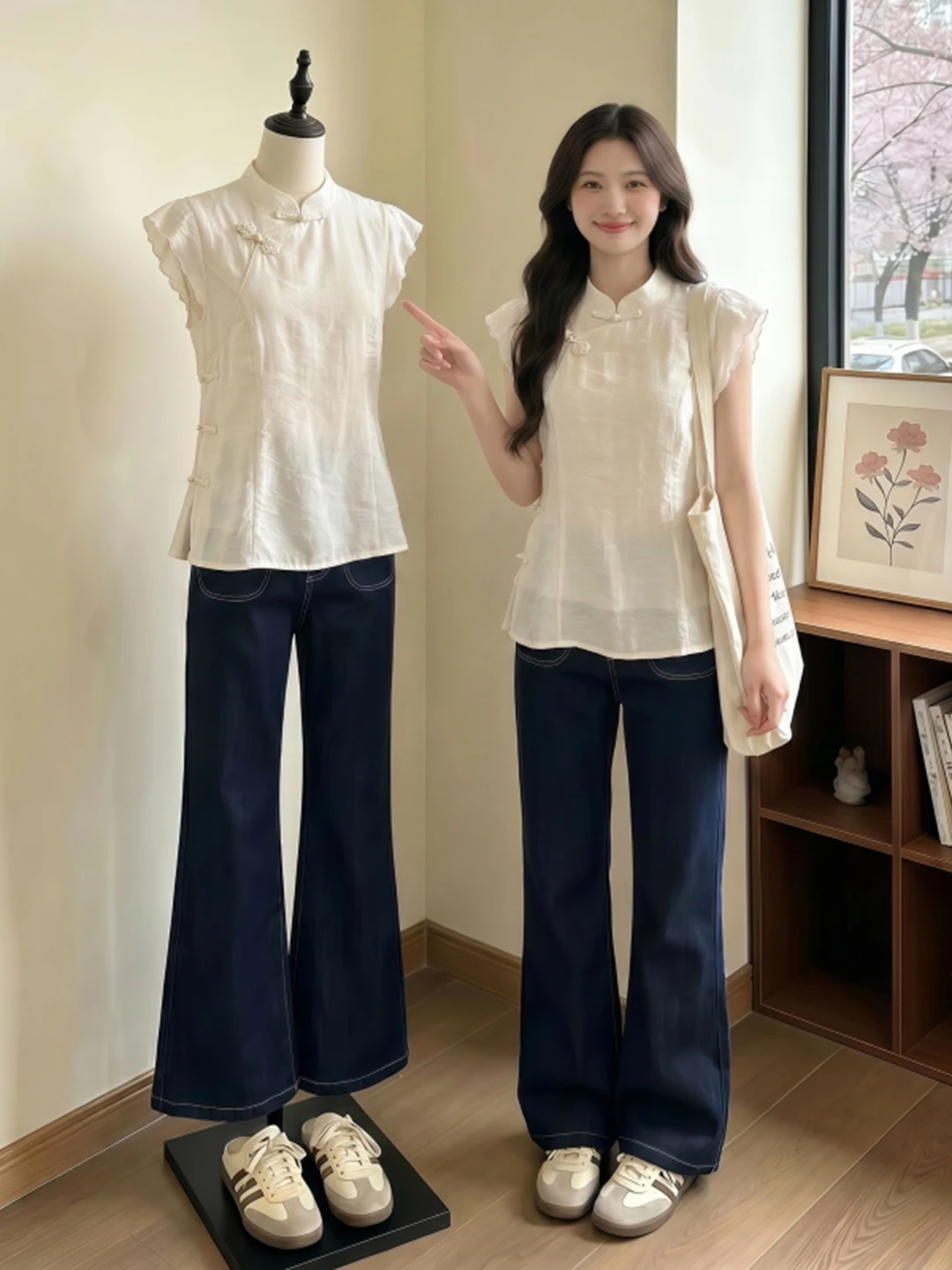 Slimming Effect Chinese Style Stand Collar Short Sleeve Shirt for Women Summer 2026 New plus Size Big MM Button Front Top
Slimming Effect Chinese Style Stand Collar Short Sleeve Shirt for Women Summer 2026 New plus Size Big MM Button Front Top