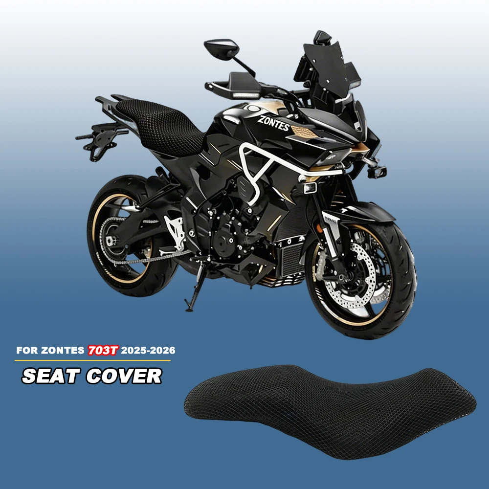 Motorcycle 3D Airflow Honeycomb Mesh Protect Seat Cover FOR ZONTES 703T 2025-2026 Nylon Non-Slip Motorcycle Cushions
Motorcycle 3D Airflow Honeycomb Mesh Protect Seat Cover FOR ZONTES 703T 2025-2026 Nylon Non-Slip Motorcycle Cushions