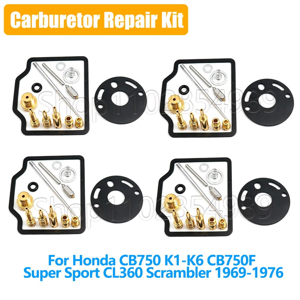 For Honda CB750 CB 750 Sandcast Diecast Engine CB750F CL360 1969-1976 Motorcycle Accessories Carburetor Repair Kit
For Honda CB750 CB 750 Sandcast Diecast Engine CB750F CL360 1969-1976 Motorcycle Accessories Carburetor Repair Kit