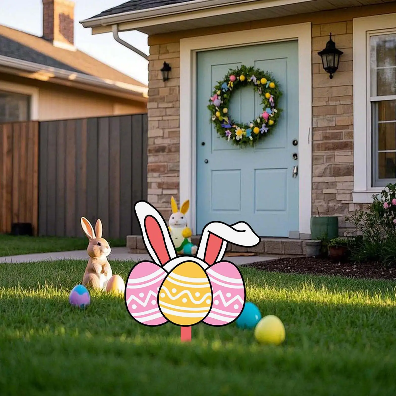 Landscape Easter Decorative Garden Stake Wrought Iron Ornament for Backyard & Garden Decorations
Landscape Easter Decorative Garden Stake Wrought Iron Ornament for Backyard & Garden Decorations