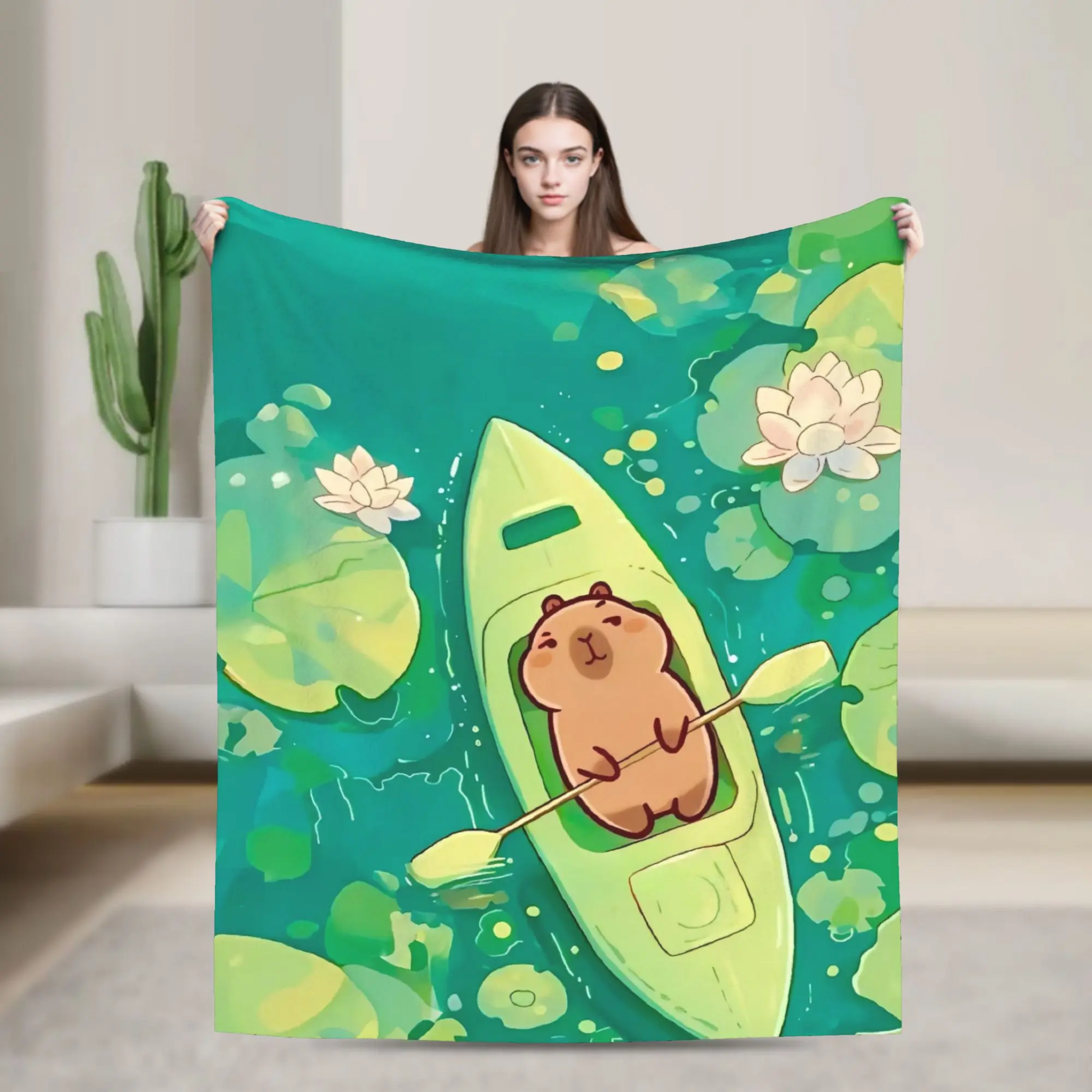 Cute Capybara Plush Blankets Kids Adult Flannel Throw Blanket For Couch Bed Super Warm Custom DIY Quality Bedspread Gift
Cute Capybara Plush Blankets Kids Adult Flannel Throw Blanket For Couch Bed Super Warm Custom DIY Quality Bedspread Gift