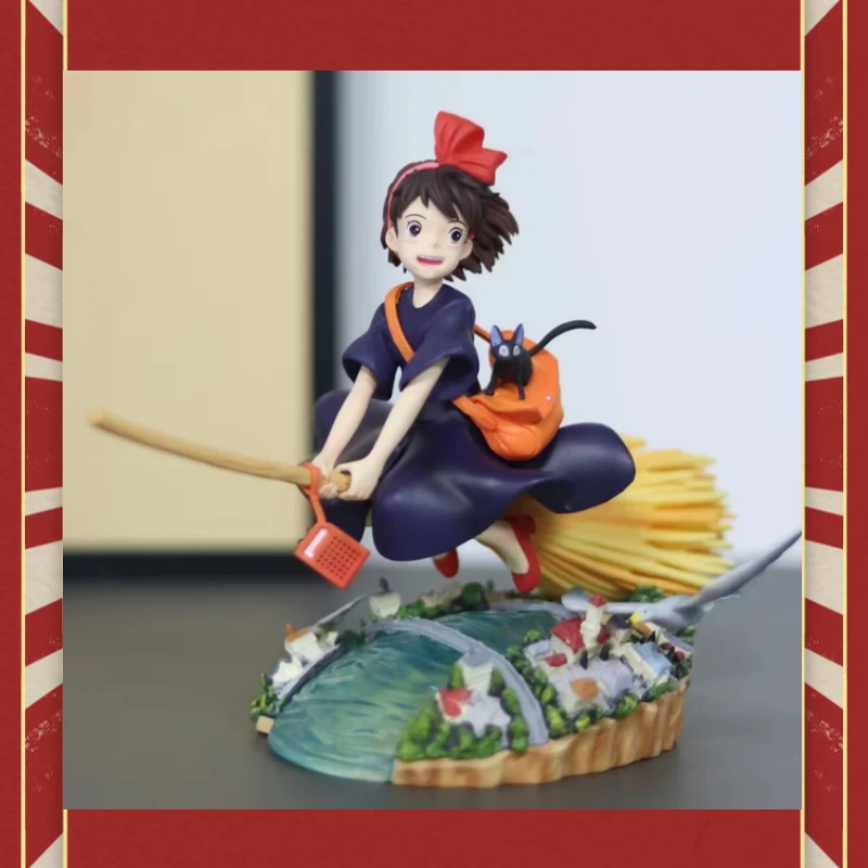 Hot Sale Anime Figure Kiki Delivery Service Magical Girl Collectible Model Jiji Black Cat Tall Desk Decor Anime Peripheral Toys
Hot Sale Anime Figure Kiki Delivery Service Magical Girl Collectible Model Jiji Black Cat Tall Desk Decor Anime Peripheral Toys