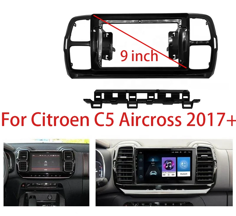 9inch 2din big screen android Car radio Frame AdapterFor Citroen C5 Aircross 2017+ car Radio Dask Kit Fascia
9inch 2din big screen android Car radio Frame AdapterFor Citroen C5 Aircross 2017+ car Radio Dask Kit Fascia