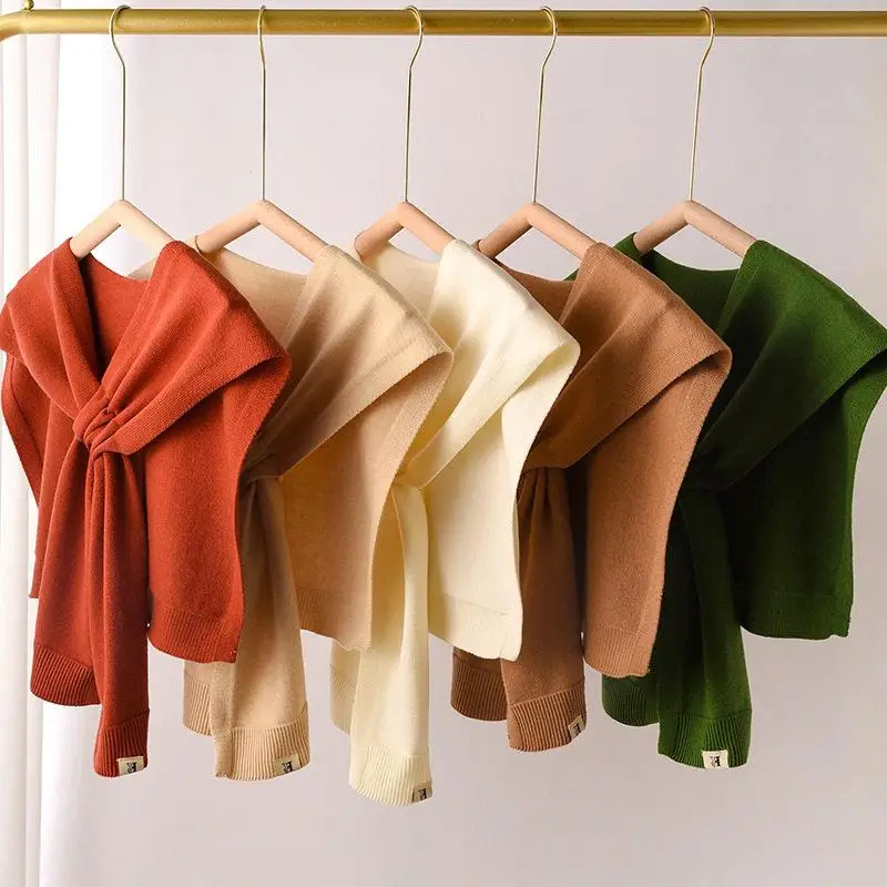 Korean Style Cashmere Knitted Scarf Women's Warmth Prevention Shoulder And Neck Protection Summer New Arrival Yangjing Brand
Korean Style Cashmere Knitted Scarf Women's Warmth Prevention Shoulder And Neck Protection Summer New Arrival Yangjing Brand