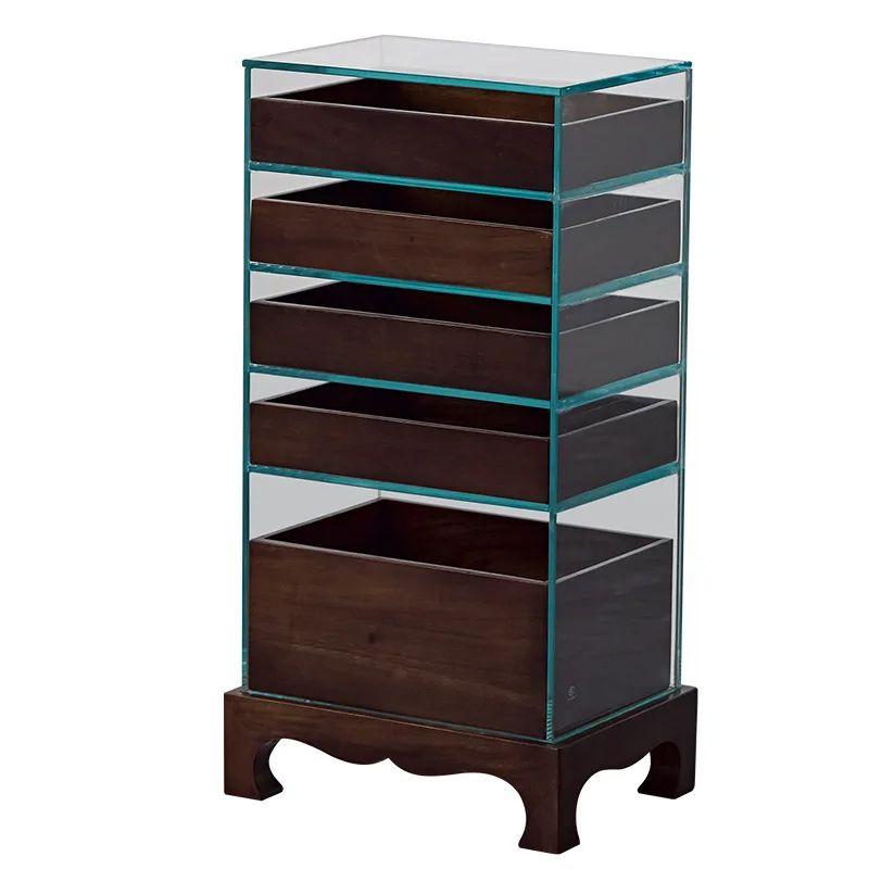 YJQ glass storage cabinet solid wood storage tea room storage chest cabinet
YJQ glass storage cabinet solid wood storage tea room storage chest cabinet