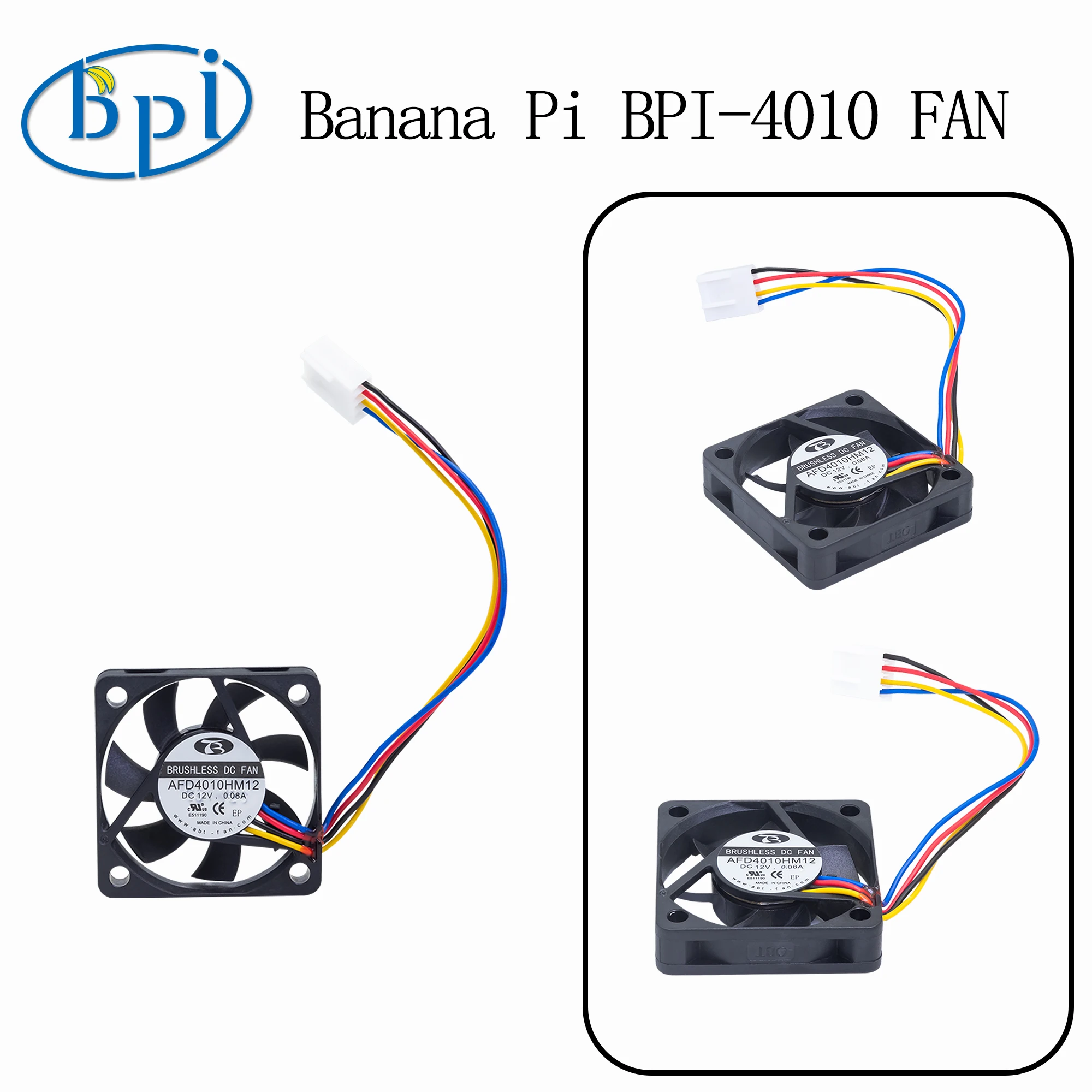 BPI-4010HM FAN for BPI-R4 PRO Heatsink Cooling with Fan BPI-R4 PRO Router Board Heat Dissipation Cooler Accessory form Banana Pi
BPI-4010HM FAN for BPI-R4 PRO Heatsink Cooling with Fan BPI-R4 PRO Router Board Heat Dissipation Cooler Accessory form Banana Pi