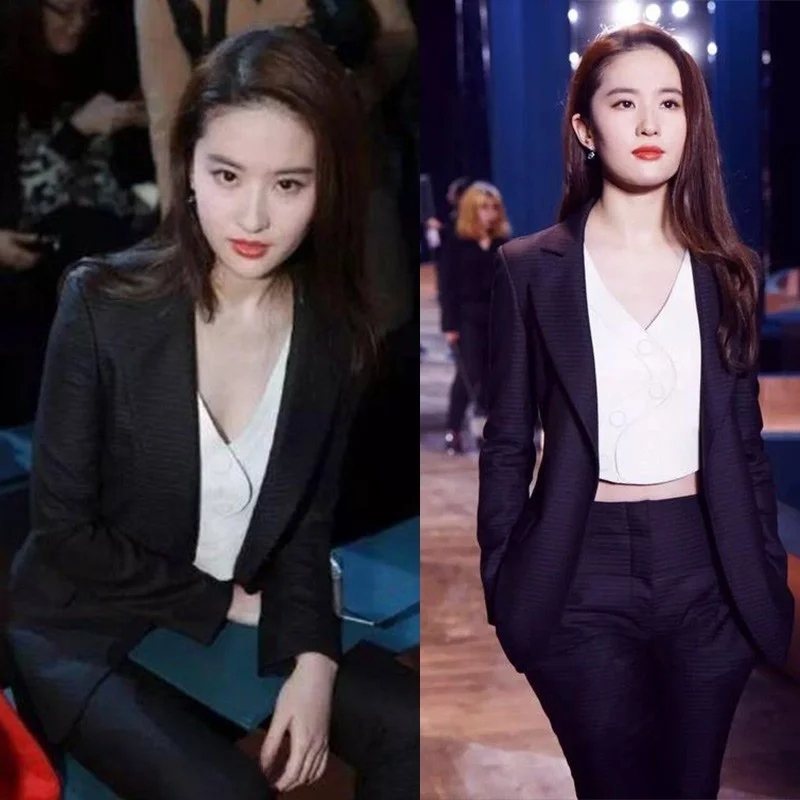 Комплект женской деловой одежды Philosophy of Fashion: блузка с длинным рукавом и прямые брюки из полиэстера, осенняя коллекция
Комплект женской деловой одежды Philosophy of Fashion: блузка с длинным рукавом и прямые брюки из полиэстера, осенняя коллекция