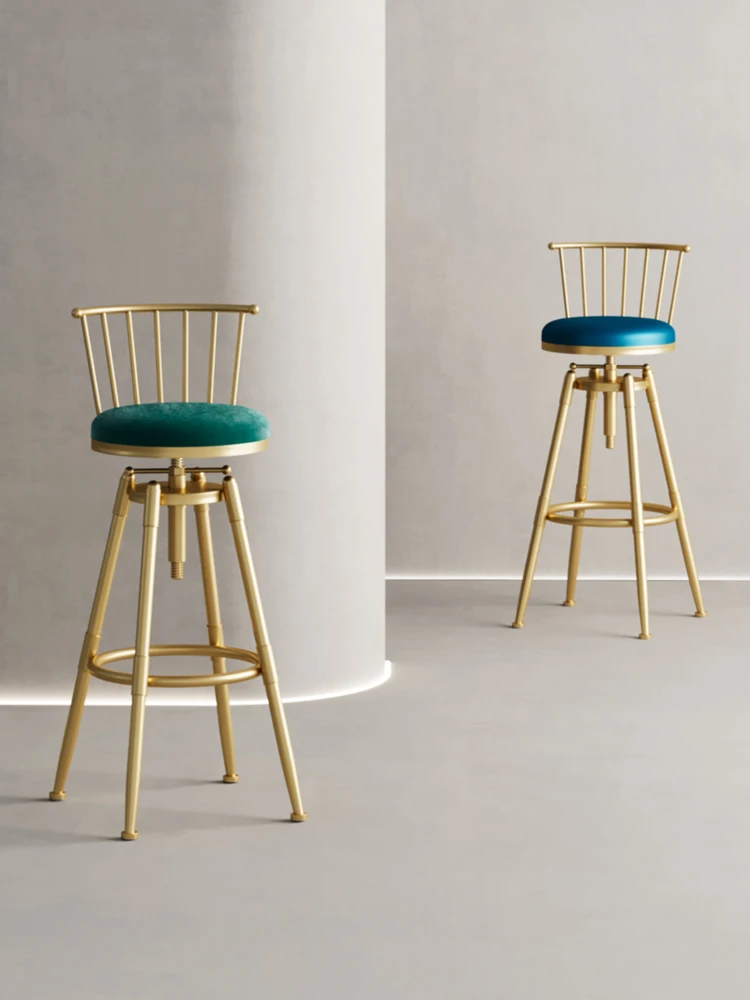 Household luxury high chair high stool rotating lifting chair front desk chair bar chair
Household luxury high chair high stool rotating lifting chair front desk chair bar chair