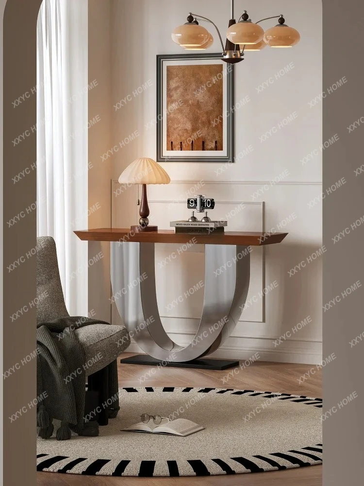 LMedieval style entrance table Minimalist light luxury Modern simple high-end entrance table
LMedieval style entrance table Minimalist light luxury Modern simple high-end entrance table