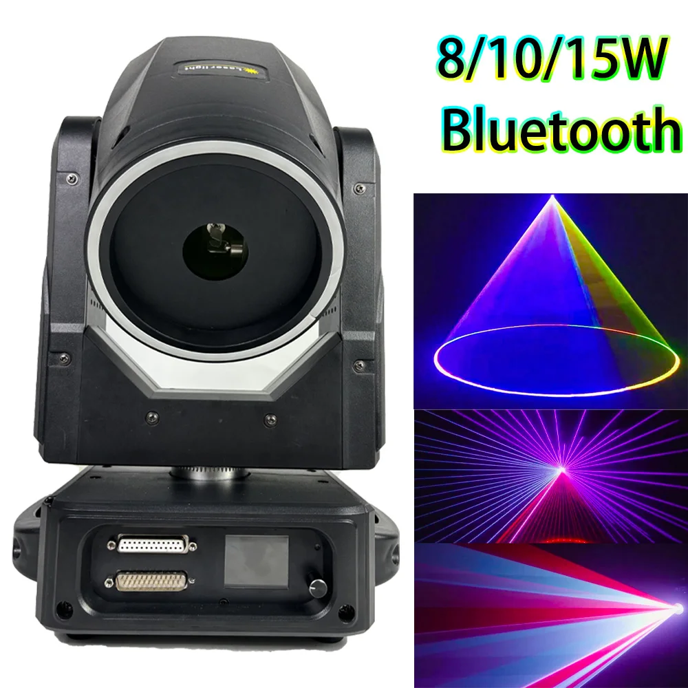 GOTSTAGE Supports Bluetooth 8W/10W/15W High Power Mobile Laser Stage Light Head with ILAD Halo Animation Mobile Head Projector
GOTSTAGE Supports Bluetooth 8W/10W/15W High Power Mobile Laser Stage Light Head with ILAD Halo Animation Mobile Head Projector