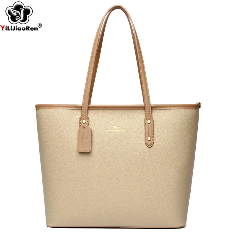 Fashion Handbags Women Large Capacity Tote Ladies Top-handle Bags High Quality Shoulder Bags Designer Soft Leather Hand Bag
Fashion Handbags Women Large Capacity Tote Ladies Top-handle Bags High Quality Shoulder Bags Designer Soft Leather Hand Bag