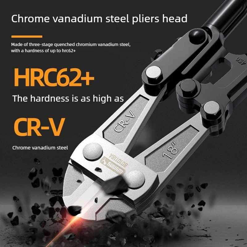 Chrome molybdenum steel wire cutter rebar cutter heavy - duty pliers for cutting rebar wire lock and anti - theft net cheap
Chrome molybdenum steel wire cutter rebar cutter heavy - duty pliers for cutting rebar wire lock and anti - theft net cheap