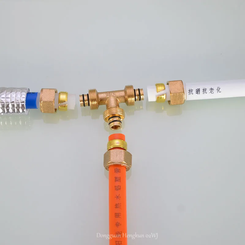 1/2" 3/4" Brass Copper Fittings 1216 Aluminum-Plastic Pipe Tee Ball Valve Elbow for Solar Water Heater Household Plumbing System 
1/2" 3/4" Brass Copper Fittings 1216 Aluminum-Plastic Pipe Tee Ball Valve Elbow for Solar Water Heater Household Plumbing System