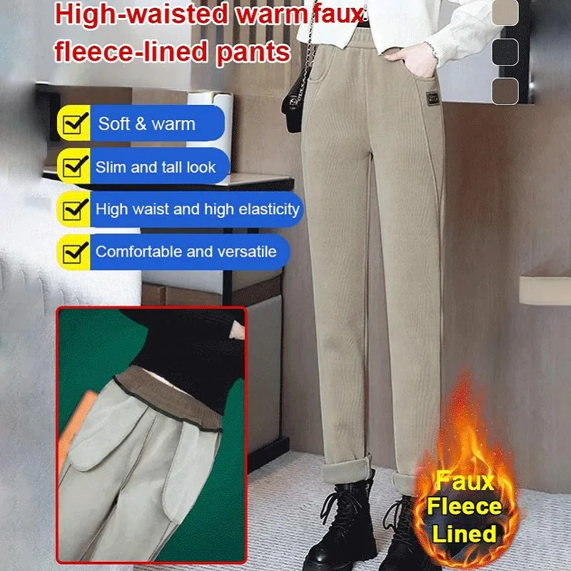 Women's Fleece Lined Pants Winter Thermal Warm High Waist Warm Faux Fleece Lined Pants
Women's Fleece Lined Pants Winter Thermal Warm High Waist Warm Faux Fleece Lined Pants