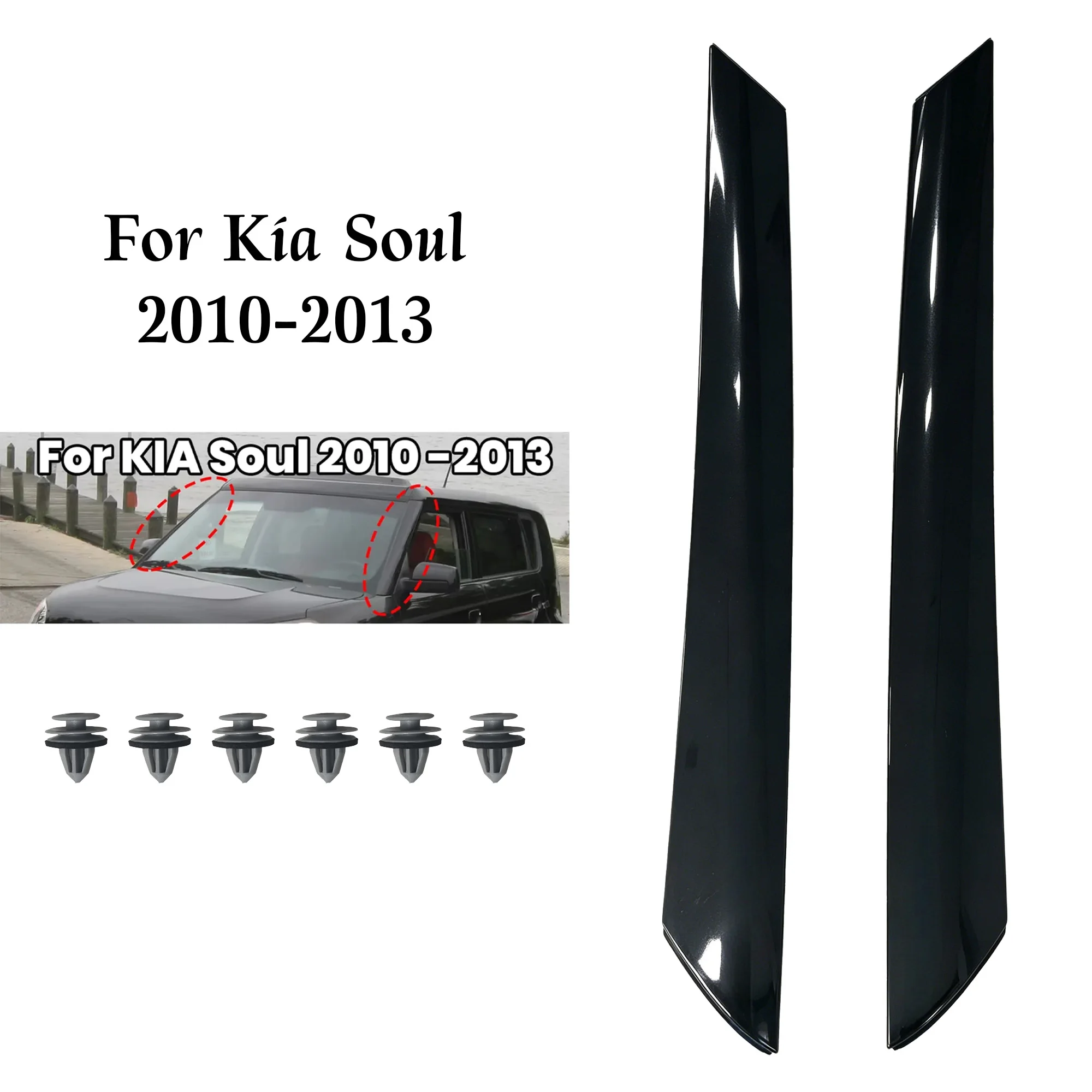 Windshield A Pillar Trim Molding For Kia Soul 2010 2011 2012 2013 861702K500 861802K500 86170-2K500 86180-2K500 Windscreen Frame
Windshield A Pillar Trim Molding For Kia Soul 2010 2011 2012 2013 861702K500 861802K500 86170-2K500 86180-2K500 Windscreen Frame