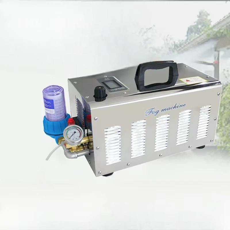 3000 Вт машина для тумана высокого давления с цифровым таймером 15,4 л/мин машина для тумана SS крышка распылитель тумана
3000 Вт машина для тумана высокого давления с цифровым таймером 15,4 л/мин машина для тумана SS крышка распылитель тумана
