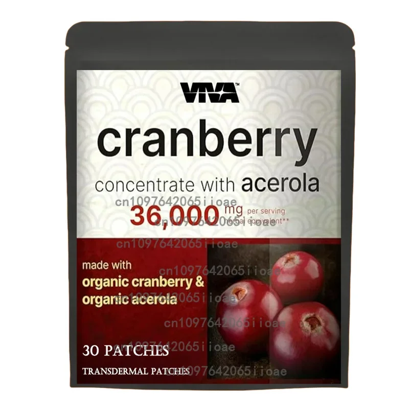 30 пластырей Cranberry Transdermal Patches Plus Dandelion & Uva Ursi - UTI Support Cleanse & Urinary Tract Health
30 пластырей Cranberry Transdermal Patches Plus Dandelion & Uva Ursi - UTI Support Cleanse & Urinary Tract Health
