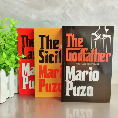 Books of3 Books/set The Godfather Last Don Sicilian Mario Puzo Original English Novel The Original Novel of The Godfather Bestse