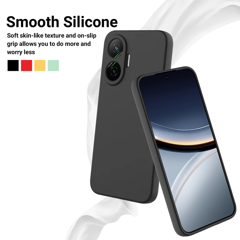 For Xiaomi Redmi Turbo 4 Pro funda ELVEV Good Quality Cute Liquid Silicone Protective Phone Cover
For Xiaomi Redmi Turbo 4 Pro funda ELVEV Good Quality Cute Liquid Silicone Protective Phone Cover