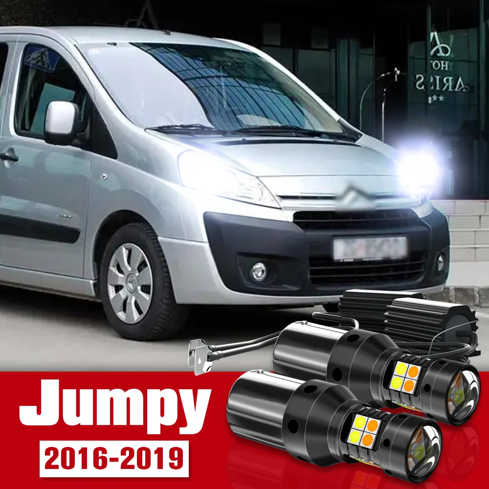 2pcs LED Accessories Dual Mode Turn Signal+Daytime Running Light DRL For Citroen Jumpy 2016-2019 2017 2018
2pcs LED Accessories Dual Mode Turn Signal+Daytime Running Light DRL For Citroen Jumpy 2016-2019 2017 2018