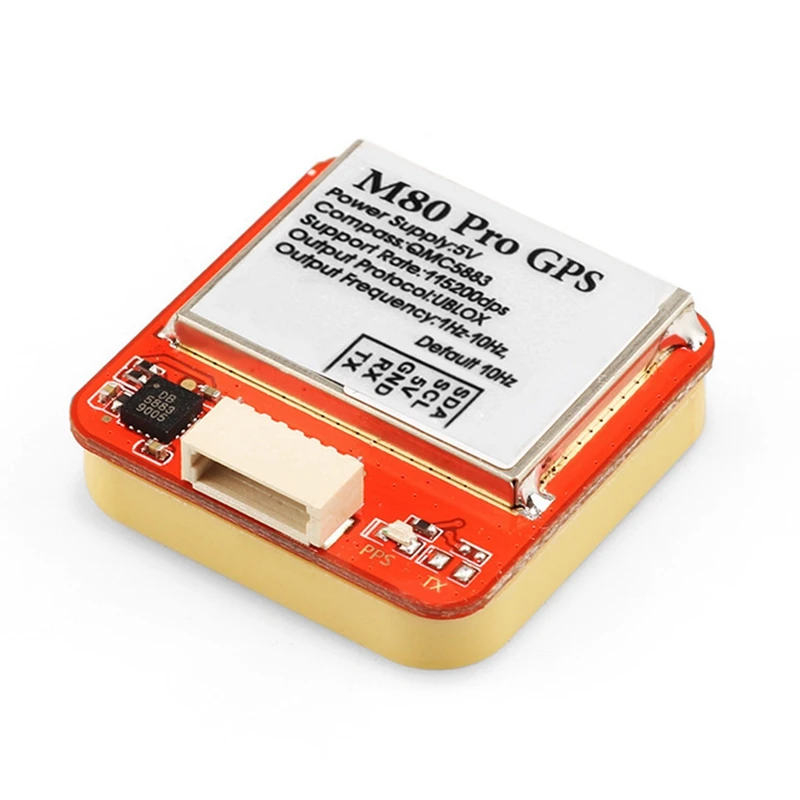M80 PRO GPS Module With QMC5883 Compass Quick Positioning For FPV Racing Drone Long Range
M80 PRO GPS Module With QMC5883 Compass Quick Positioning For FPV Racing Drone Long Range