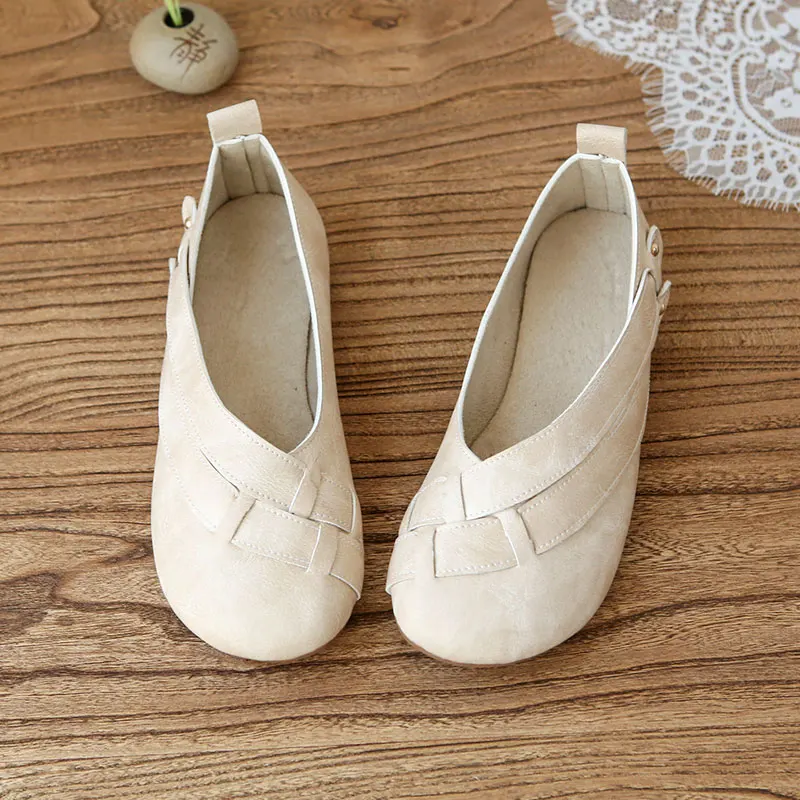Retro Artistic Soft Bottom Slip-On Shoes Spring Summer New Style Low Cut Flat Bottom Bean Bean Shoes Student Casual Shoes
Retro Artistic Soft Bottom Slip-On Shoes Spring Summer New Style Low Cut Flat Bottom Bean Bean Shoes Student Casual Shoes