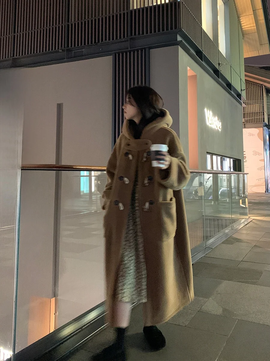 Sinbounboun Winter Lamb Fur Coat Long Women's Korean Style Lazy Hat Coat Single Button Sleeve Regular Length Long
Sinbounboun Winter Lamb Fur Coat Long Women's Korean Style Lazy Hat Coat Single Button Sleeve Regular Length Long