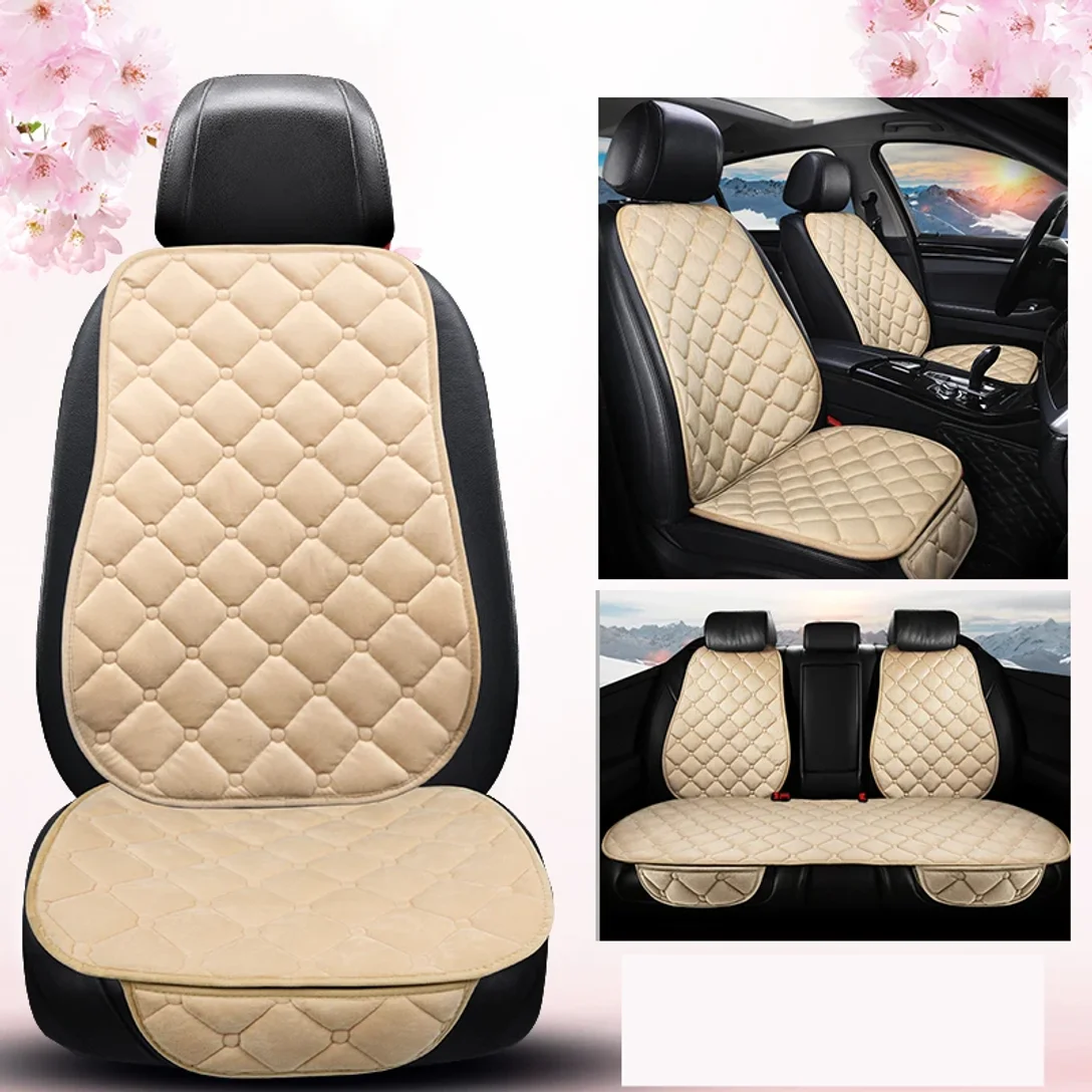 Thickened car seat cushion plush short plush anti slip warm seat cushion seat three piece set winter universal plush winter
Thickened car seat cushion plush short plush anti slip warm seat cushion seat three piece set winter universal plush winter