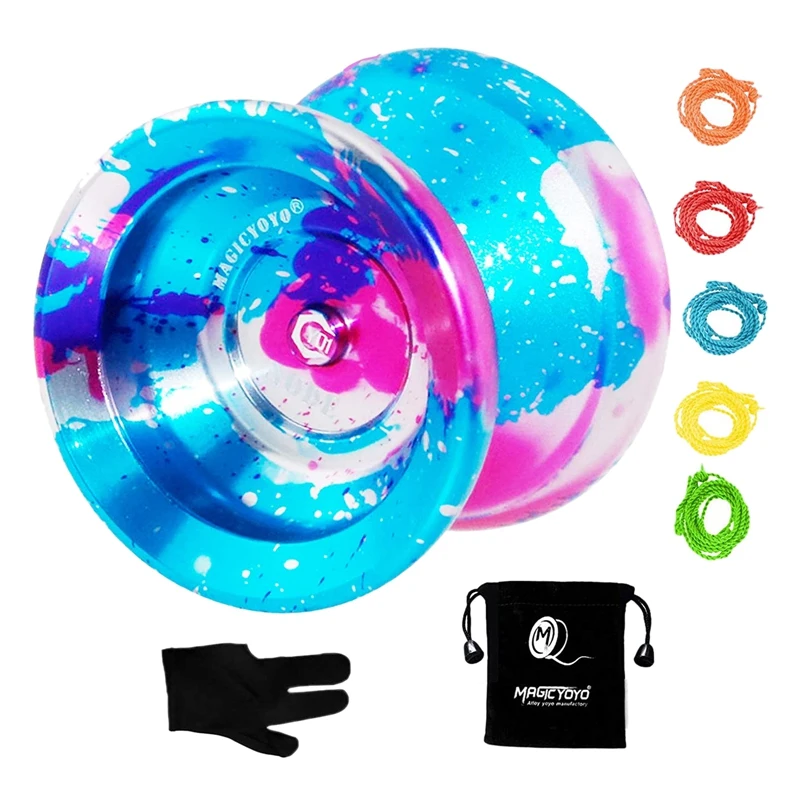 Профессиональный нечувствительный йо-йо MAGICYOYO Y01, длинная Красивая йо-йо с ведьмом, 5 нитей
Профессиональный нечувствительный йо-йо MAGICYOYO Y01, длинная Красивая йо-йо с ведьмом, 5 нитей